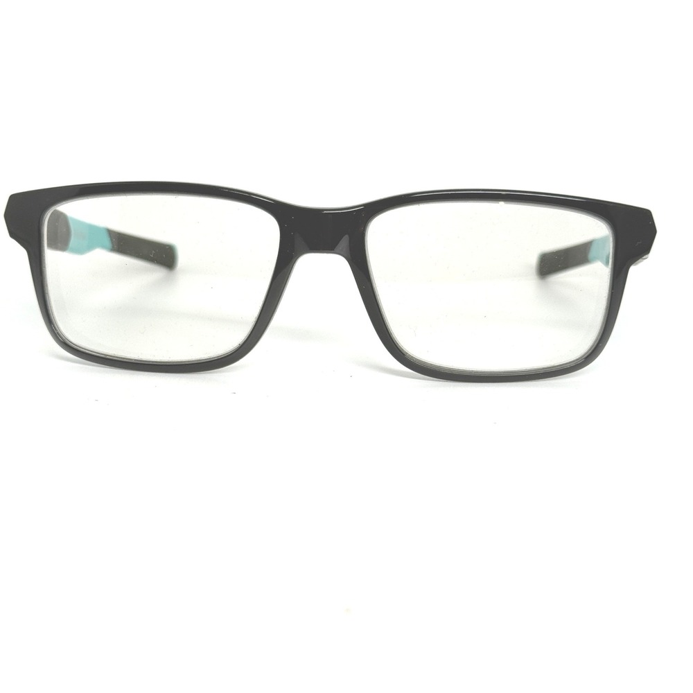 Oakley Shifter‎ XS OY8007-0350 Black Ink Cyan Blue Eyeglasses 50-15-128 21927